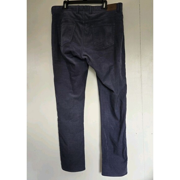 Peter Millar Pants Mens 36x32 Blue Haze Superior Soft Corduroy Five-Pocket Golf - Picture 6 of 11